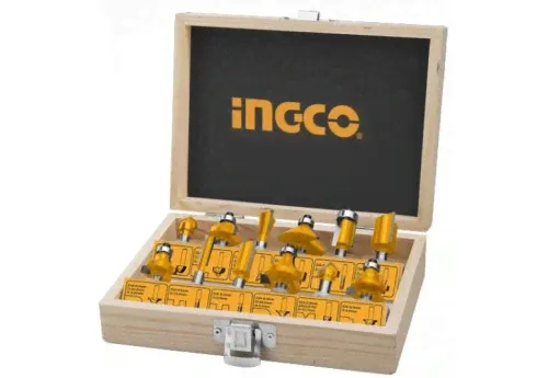 Набор фрез 12 шт. INGCO AKRT1201-0