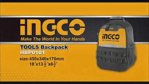 Mochila Para Ferramentas (HBP0101) - Ingco