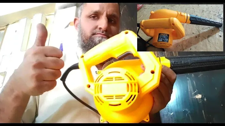 unboxing the ingco air blower 400w with work experience at workshop good works