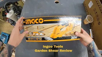 Ingco Tools Garden Shear - Cordless Garden Pruning