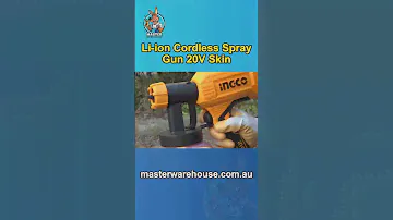 INGCO Li ion Cordless Spray Gun 20V Skin