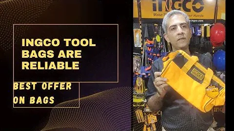 INGCO 13 INCH TOOL BAG HTBG28131 , ALL SIZE AND TYPES AVAILABLE @housewrench +923200849900