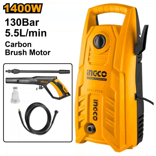 Пылесос INGCO_Powertools Сетевая мойка высокого давления Ingco HPWR14008 HPWR14008-0