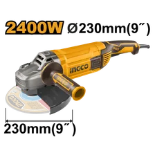 Угловая шлифовальная машина INGCO AG24008 INDUSTRIAL