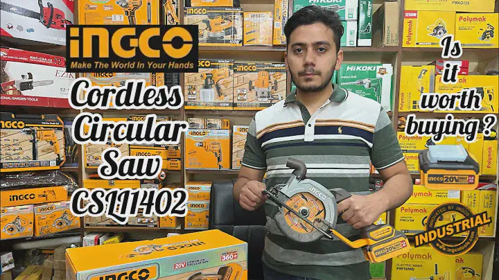 INGCO 20V CORDLESS CIRCULAR SAW | REVIEW & UNBOXING | INGCO TOOLS | LITHIUM-ION