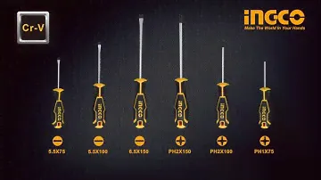 INGCO HKSD0628 Screwdriver Set